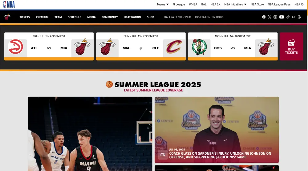 Example of rebuilt schedule component